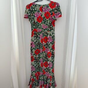 RHODE maxi floral dress. Size 4